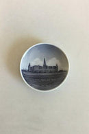 Royal Copenhagen Mindeplatte med Hamlets Kronborg