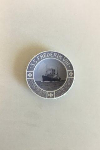 Royal Copenhagen Mindeplatte S.S.Frederik VIII