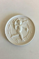 Royal Copenhagen Bisquit "Nytårets Genius" Platte