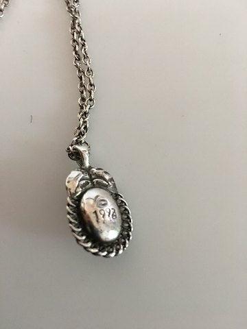 Georg Jensen Sterling Sølv Årsvedhæng fra 1992