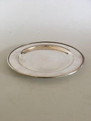 Georg Jensen Sterling Silber Runder Teller / Tablett Nr. 210N