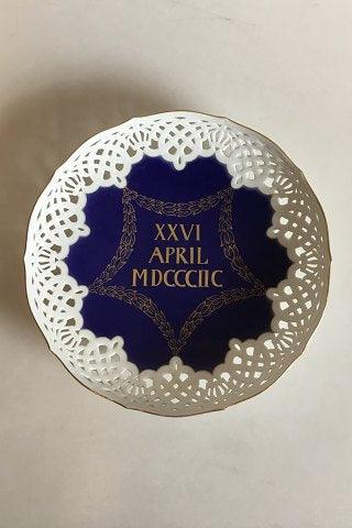 Bing & Grøndahl Mindeplatter fra 1898 BG-CM9