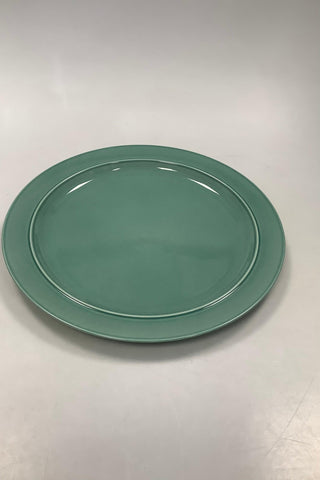 Royal Copenhagen 4 All Seasons Stor Spisetallerken i Grøn No 631  Måler 31,5cm / 12.40 inch