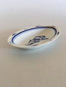 Bing & Grøndahl Jubilæumsstel / Blå Nellike Oval Skål