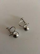 Hans Hansen Sterling Silver Earrings/Screws