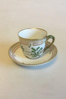 Royal Copenhagen Flora Danica Kaffekop og Underkop No 20/3597