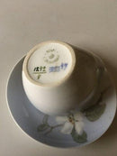 Royal Copenhagen Art Nouveau Lille Højhankskop med Underkop No. 1242/4