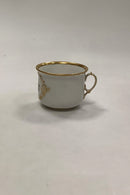 Antik Royal Copenhagen Kaffekop med Blomster Motiv