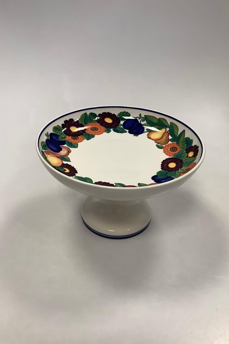 Royal Copenhagen Golden Summer / Gylden Sommer centerpiece på Fod No. 753