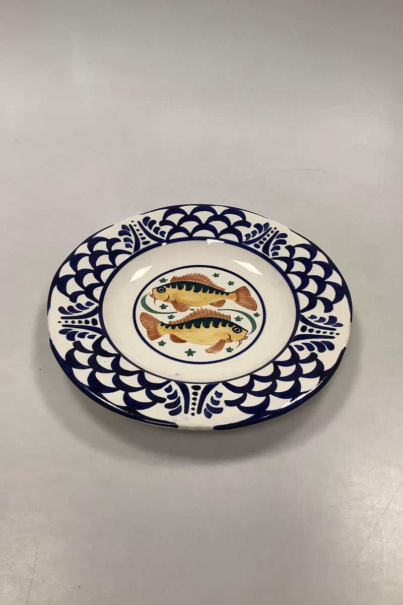 Aluminia Zodiac Plate Pisces No 124/151