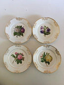 4 Royal Copenhagen Empire Tallerkener af Klein fra 1840-1860
