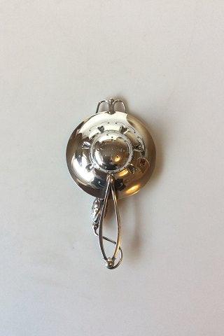 Georg Jensen Blossom Sterling Silver Tea strainer No 8