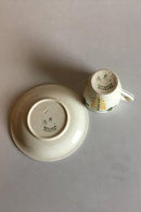 Aluminia Guldregn (Goldregen) Kaffeetasse Nr. 10/171