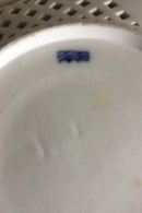 Royal Copenhagen Fuld Saksisk blomst. Tallerken med gennembrudt blondekant.