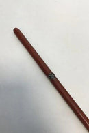 イギリスの革張り木製騎兵ステッキ。