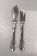 Hans Hansen Silber Nr. 3 Fischbesteck für 12 Personen (24 Stück)