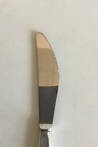 Georg Jensen Sterling Silber Zypresse Mittagessen Messer mit Grill Klinge Nr. 024