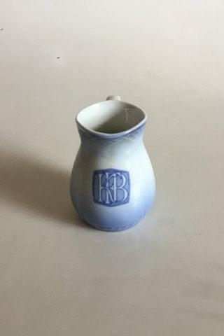 Bing & Grøndahl Blå Tone Hotel med logo Flødekande No 1041