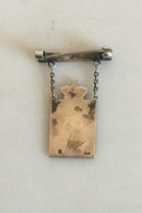 Georg Jensen Kongemærke i Sterling Sølv, 1870-1940