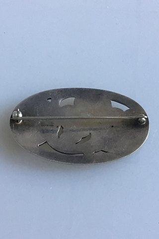 Georg Jensen Sterling Sølv Broche No 177B