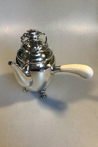 Georg Jensen Sterling Silber Magnolie Kaffeekanne Nr. 2D.