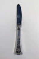 Orchidee Silber Tafelmesser Horsens Silversmith L 21,5 cm