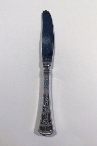 Orchidee Silber Tafelmesser Horsens Silversmith L 21,5 cm