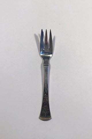 Orkide Sølv Kagegaffel Horsens Sølvsmedie.