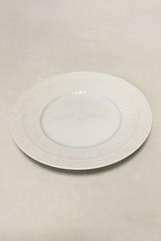 Royal Copenhagen Hvid Vifte Frokosttallerken No. 11520