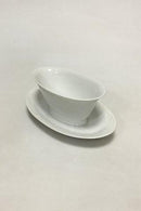 Royal Copenhagen White Fan Sauce Bowl No. 11550