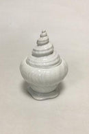 Royal Copenhagen Weiß Konkylie Zuckerdose Nr. 14174