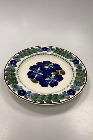 Aluminia Stor Vægplatte med Blomster Motiv No 200 / 702 No. 1