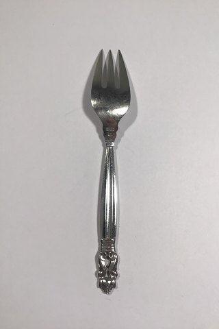 Georg Jensen Konge Sterling Sølv Fiskegaffel No 061