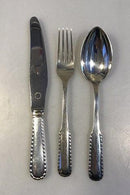 Georg Jensen Sølv/Sterling Sølv Perle  Vintage Frokost bestiksæt 12 pers (36 dele)