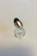 Bent Knudsen 14 K Gold Ring with Amethyst