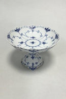 Royal Copenhagen Musselmalet Helblonde Kageskål på Fod No 1020