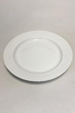 皇家哥本哈根Flora Danica珍珠器皿白色服务盘编号3523