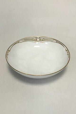 ロイヤルコペンハーゲン セット番号117 アールヌーボー・ゴールドデコレーション サービングボウル