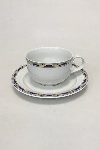 Royal Copenhagen Magnolia Danske Bank Tea Cup and saucer no 084