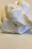 Bing & Grondahl Blanc de Chine Figurine of Boy with Seashell No 4036