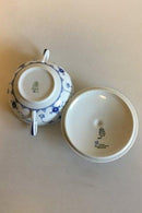 Bing & Grondahl Blue Fluted Bouillon Cup with Lid No 247