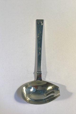 Hans Hansen Arvesølv 12 m gravering Sterling Sølv Sauceske L 17.5 cm