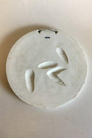 Royal Copenhagen Biscuit Platte "Hyrdinde med en Amorinerede". No 110