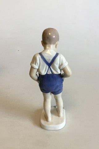 ビング＆グロンダール フィギュア ボーイ＆カニ No 1870 PMN