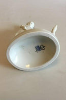 皇家哥本哈根中国白玉兰小雕像（带鹅的女孩）No 528 PMN