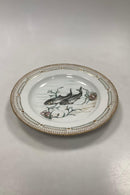 Royal Copenhagen Privatmalet Flora Danica Fisketallerken No 3549