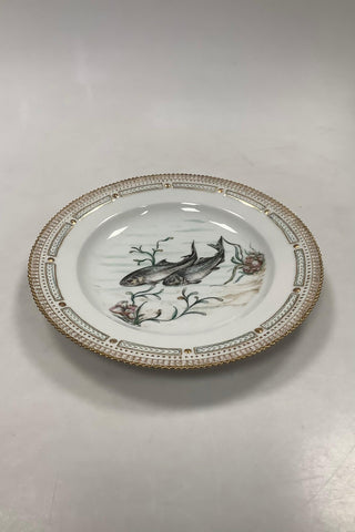 Royal Copenhagen Privatmalet Flora Danica Fisketallerken No 3549