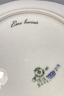 Royal Copenhagen Blue Fish Plate with Gold No 1212/3002.