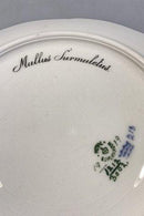 Royal Copenhagen Blue Fish Plate with Gold No 1212/3002.