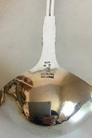 ジョージ ジェンセン スターリングシルバー オーナメンタル クリームスプーン No 124